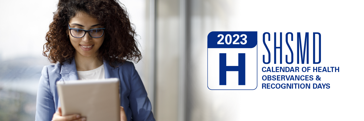 2023 Calendar Of Health Observances Recognition Days Health 2023 Calendar Of Health Observances Recognition Days Health