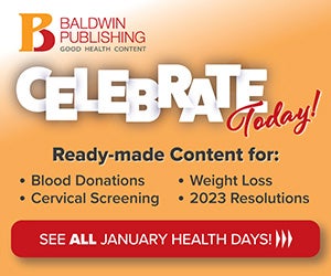 Baldwin Publishing - Celebrate Today, See All January Health Days