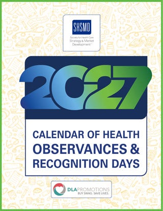 2027 Calendar of Health Observances