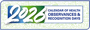 2026 Calendar of Health Observances