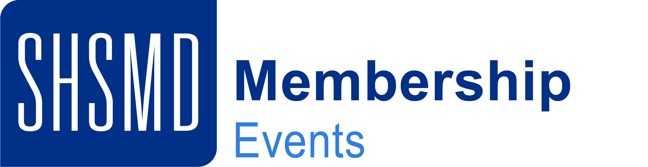 SHSMD Membership Events logo